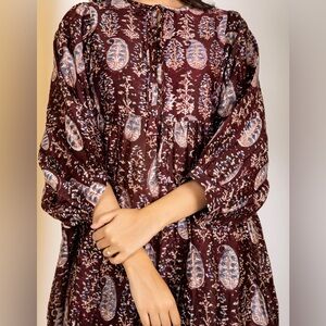 The Jaipur Art Block Print Midi Dress, XL